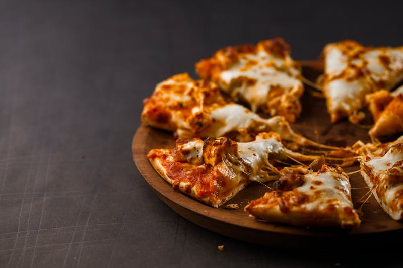 Truffle mushroom white pizza from Pizzana